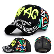 Parent-Child Cartoon Embroidery Letter SunShade Baseball Cap
