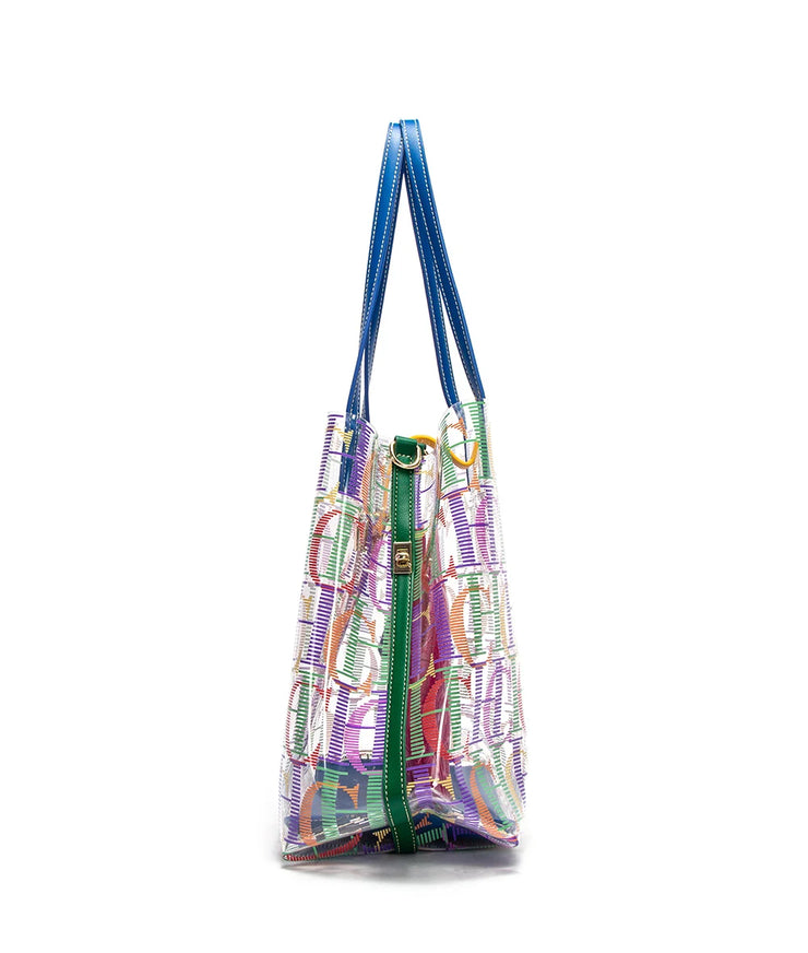 Women's Vintage Classic Transparent Handbag