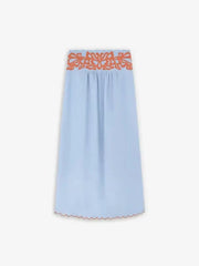 New Luxury European And American Style Elegant Embroidered Skirt Set