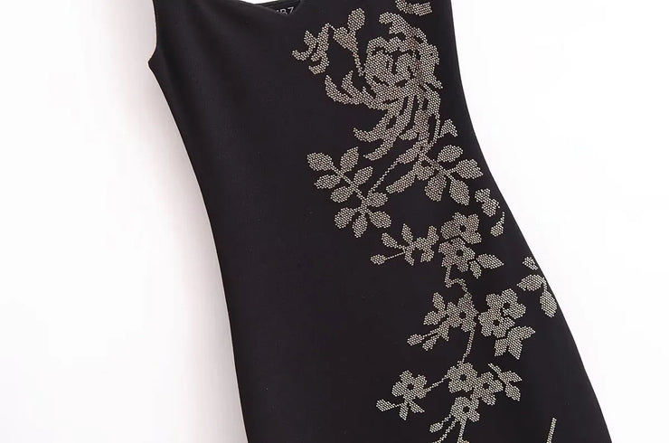 Luxury Stretch Knit Sequins Sweetheart Neckline Wide Shoulder Straps Long Dress