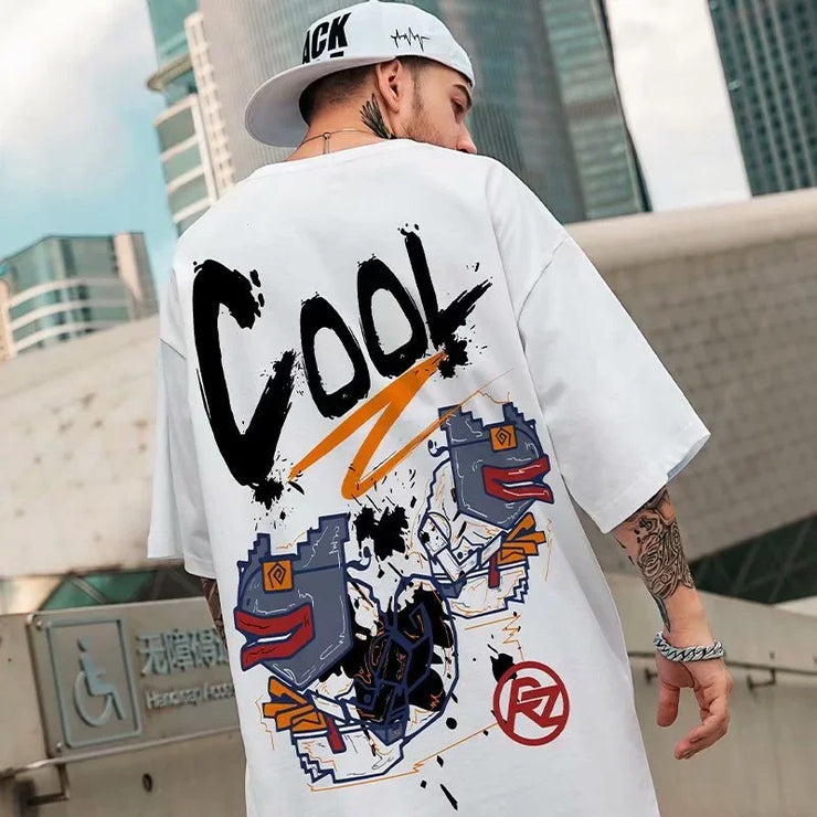 MENS COOL RETRO STREETWEAR GRAPHIC DESIGN