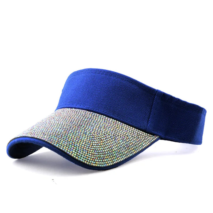 Women's Diamond Inlaid Hollow Hat