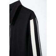 Luxury Black venom Striped Sports Set