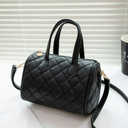 LEAF GRASS PRINTING CROSS SHOULDER PILLOW BAG