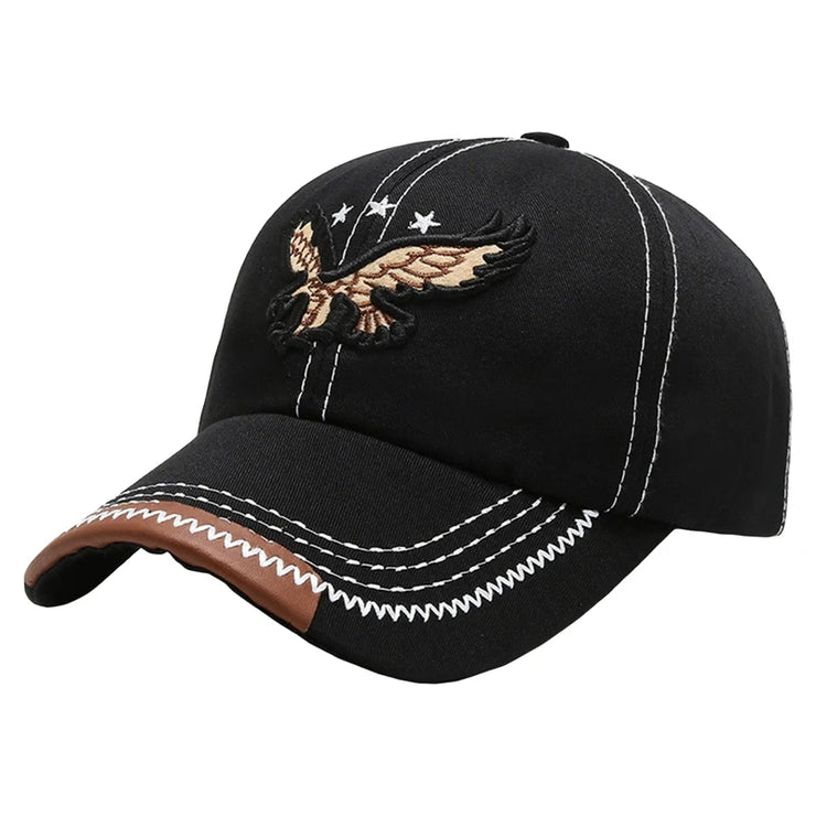 Eagle Embroidered Men's Hat