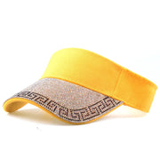 Women's Diamond Inlaid Hollow Hat