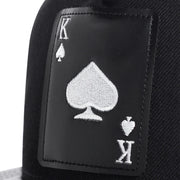 Hip Hop baseball Cap poker embroidery personalized Hat