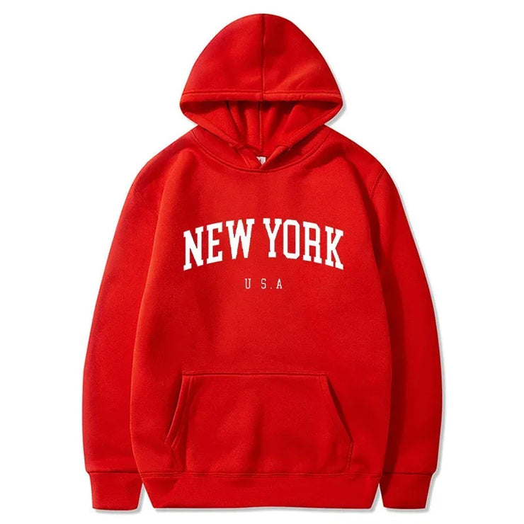 Men Women New York Printed Graphic Sweatshirt