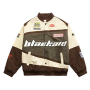 new American retro high street motorcycle jacket