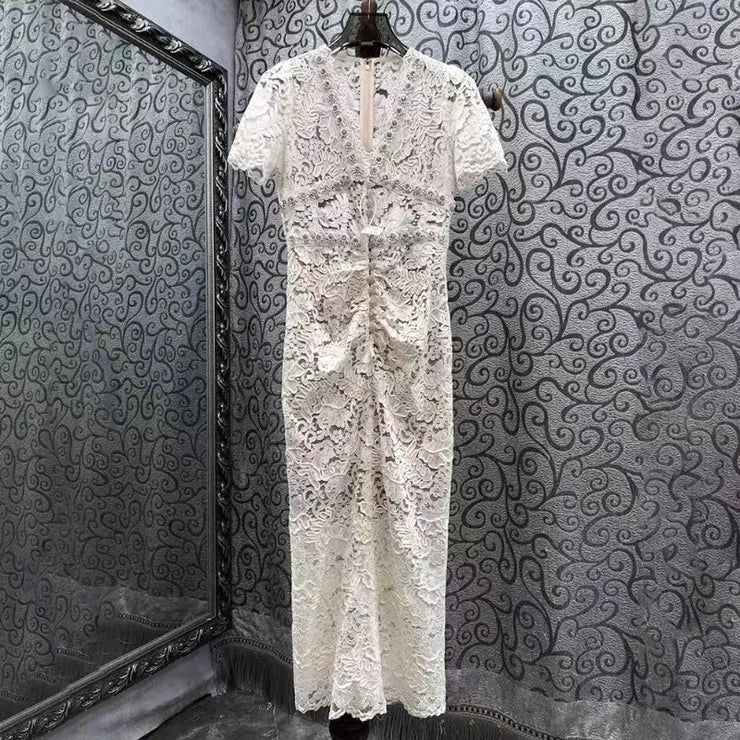 Luxury Summer Lace Prom Party Dress