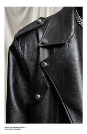 Men luxary Zipper Loose  European Fashiond jacket