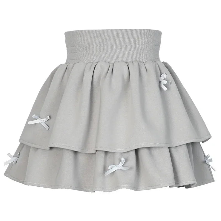 Grey Kawaii Mori Girl Versatile Sports Leisure