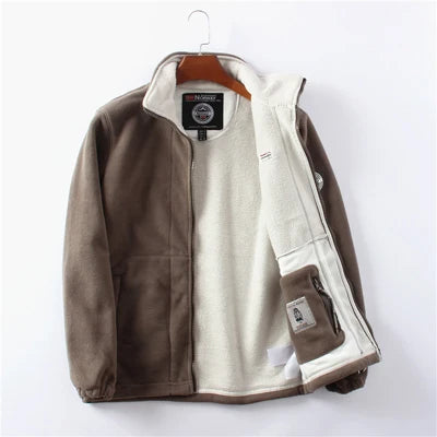 DIMUSI Winter Men's Polartec  Jacket for men