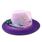 Hand sewn Fedoras adjustable unisex hat