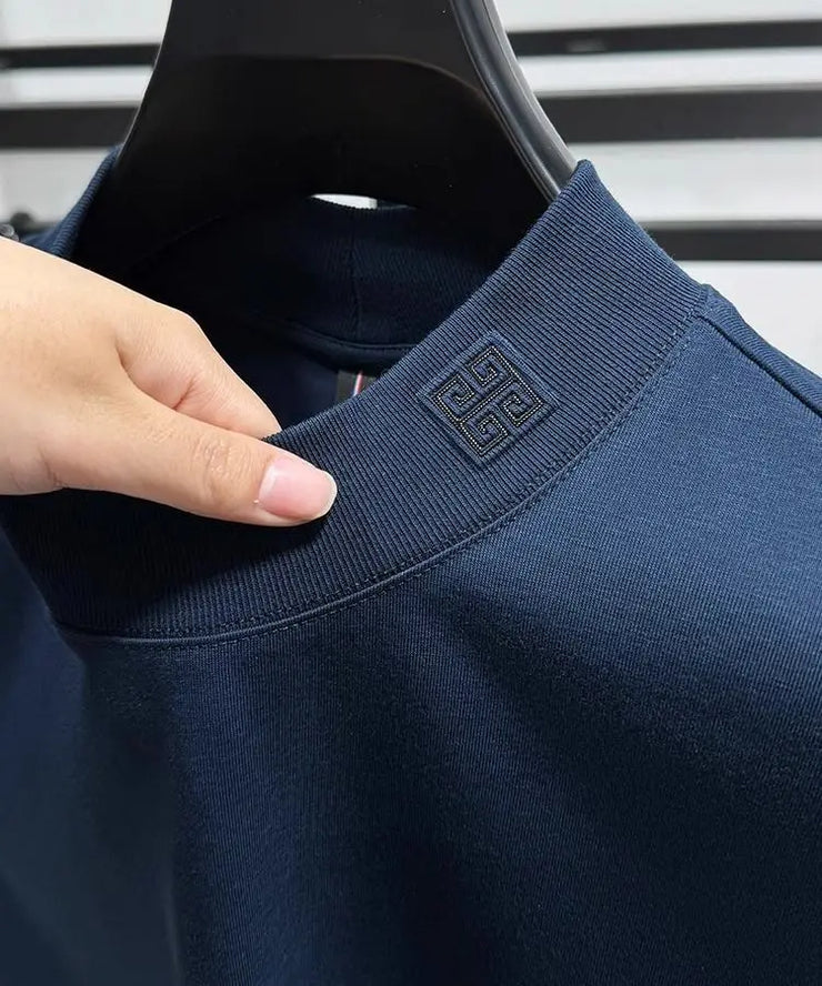 Luxury O-Neck Exquisite Embroidered Long Sleeve British styled