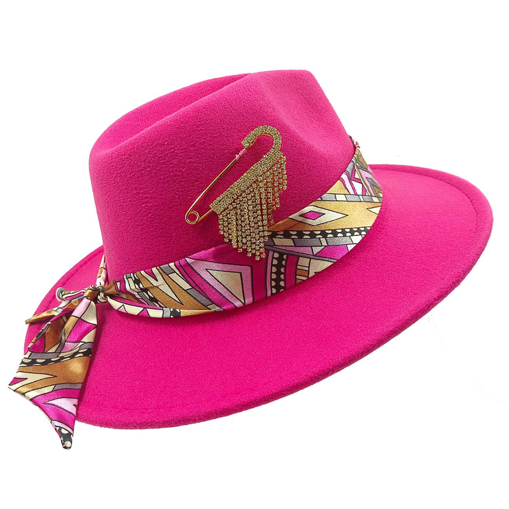 Hand sewn Fedoras adjustable unisex hat