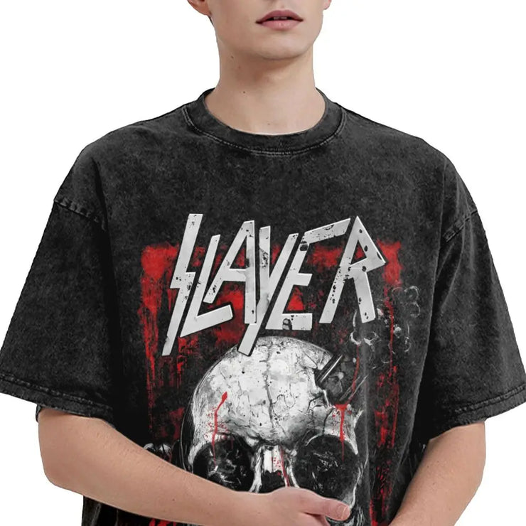 Washed Slayers Tour 91 Eagle T-Shirt