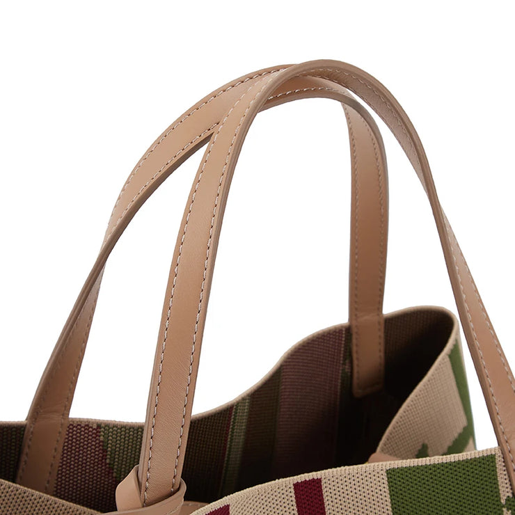 Luxury mixed color Handbag