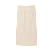 new women's fashion pleated lapel sleeveless top with buckle