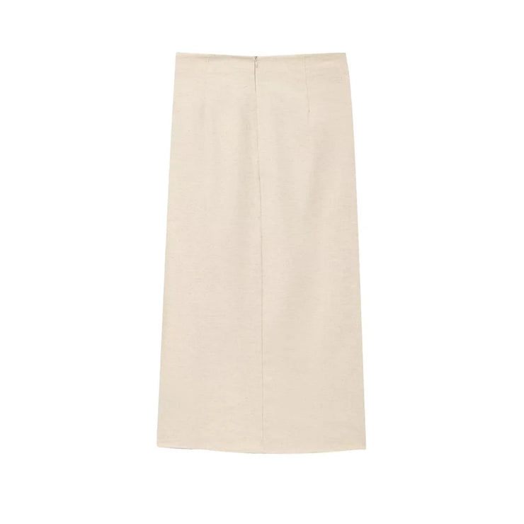 new women's fashion pleated lapel sleeveless top with buckle