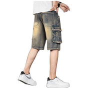 CLASSIC VERSION RETRO POCKET DENIM SHORT