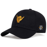 finger  cotton embroidery baseball cap