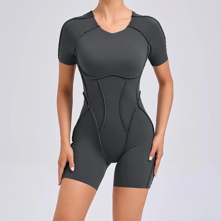 Sports Overalls Padding Sporty Jumpsuit