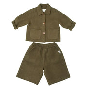 RETRO CLASSIC KOREAN STYLE TWO PIECE CHILDREN'S WEAR