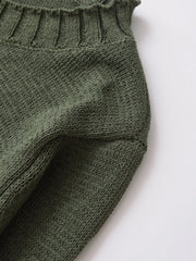 LUXARY LONG SLEEVE TOP KNITTED FASHION BUTTON UP CARDIGANT