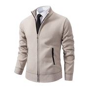 Winter Casual Slim Zipper Cardigans Knitting Jacket
