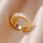 Luxury Cubic Zircon Rings for Women