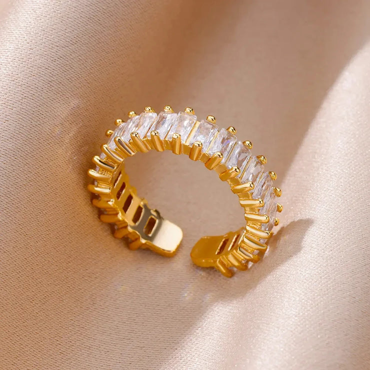 Luxury Cubic Zircon Rings for Women