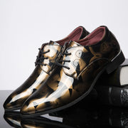 DESIGNER BRAND PATENT LEATHER SHOES