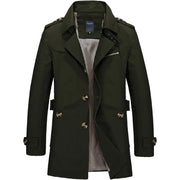 New Fashion Casual Cotton Trench Coat