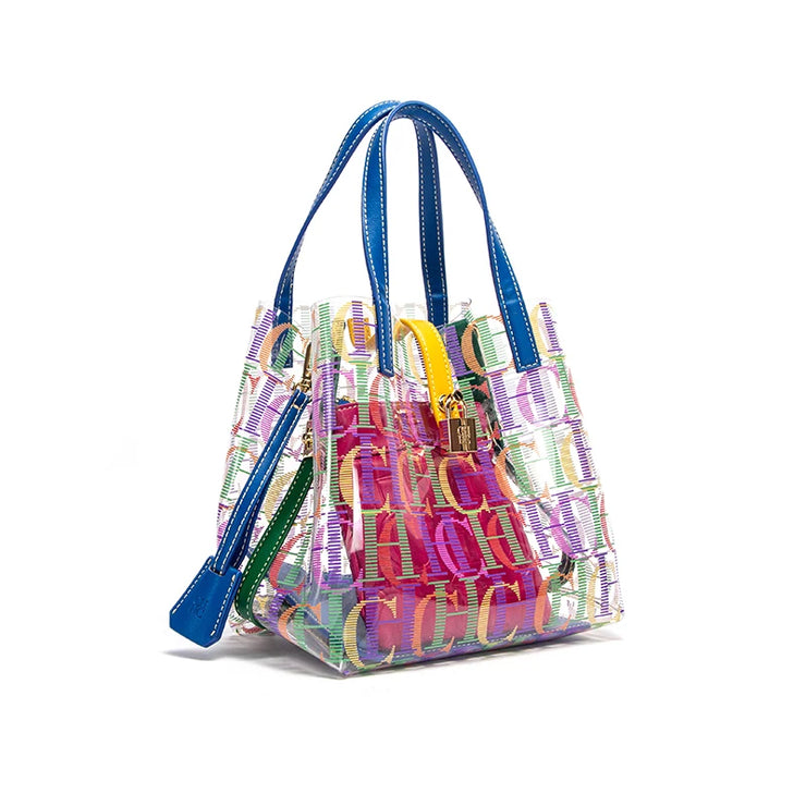 Women's Vintage Classic Transparent Handbag