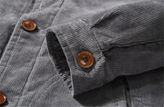 corduroy velvet casual cotton jacket
