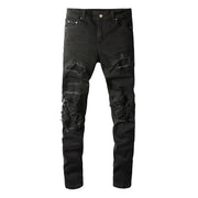 Distressed High Streetwear Stretch Skinny jeans