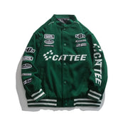 new American retro high street motorcycle jacket