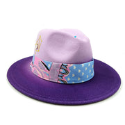 Hand sewn Fedoras adjustable unisex hat