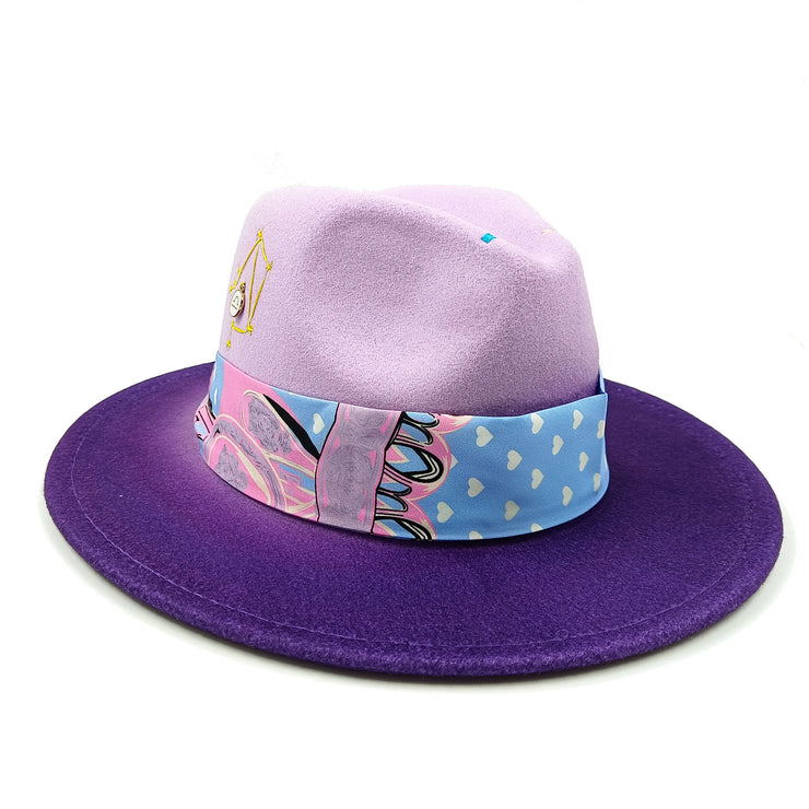 Hand sewn Fedoras adjustable unisex hat