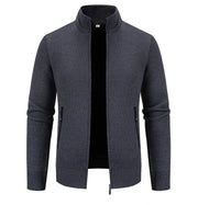 Winter Casual Slim Zipper Cardigans Knitting Jacket