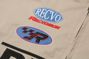 new American retro high street motorcycle jacket