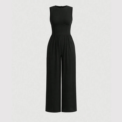 Mia Muse Women's Sleeveless  Jump Suit