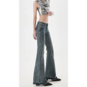 American High Street Spicy Girls Low Waist Jeans