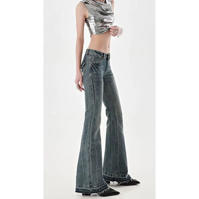 American High Street Spicy Girls Low Waist Jeans