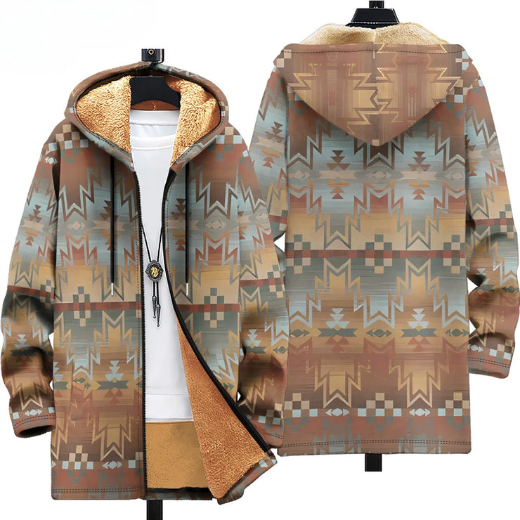 White porcelain art  graphic design  printed thick jacket