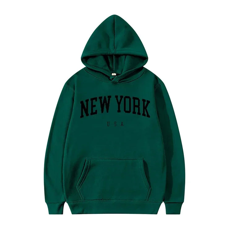 Men Women New York Printed Graphic Sweatshirt