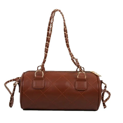 BARREL SHAPED VINTAGE CASUAL BAG