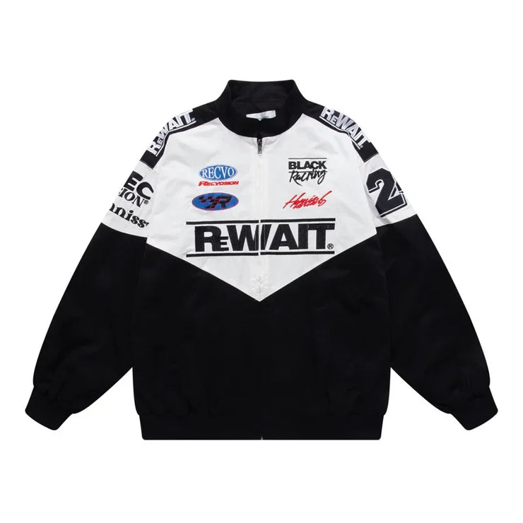 new American retro high street motorcycle jacket