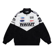new American retro high street motorcycle jacket
